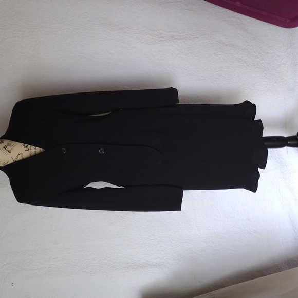 Vintage Bogato International 3 PC Black Suit 2 - Picture 8 of 9